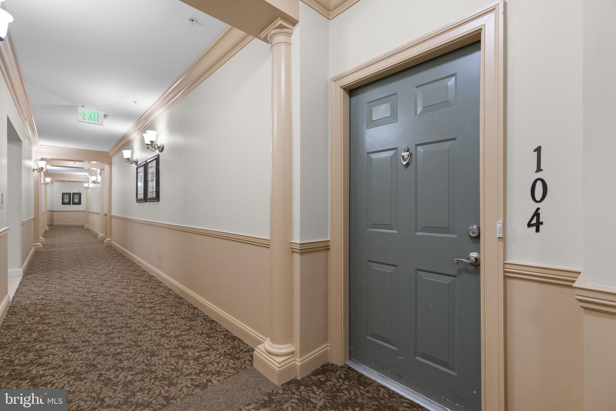 7315 Maplecrest Road, Unit 104 Elkridge, MD 21075 - Photo 7 of 58 a view of a hallway