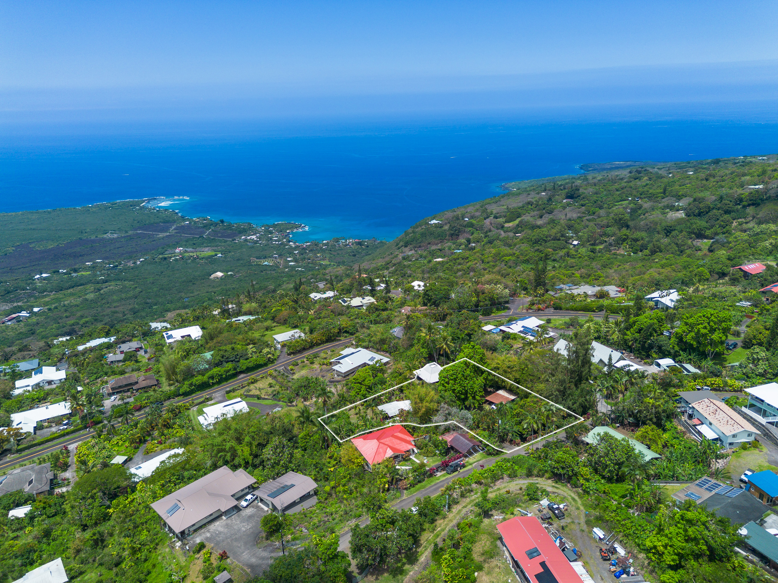 82-5971 Government Main Road Captain Cook, HI 96704 - Photo 2 of 30 a city view with green space