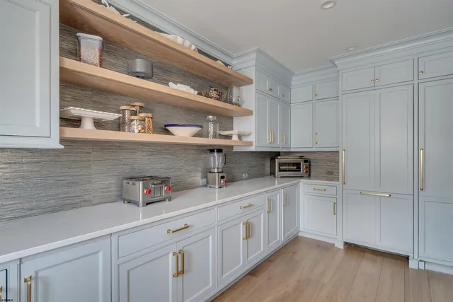 a view of a lake with roof deck