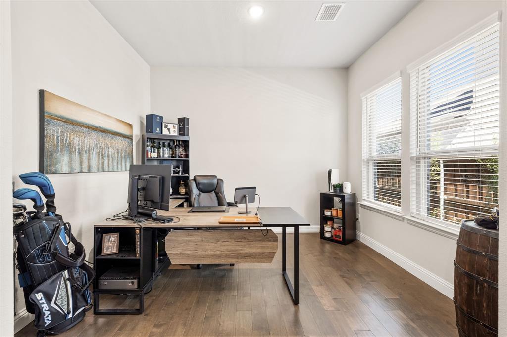 2270 English Ivy Road Frisco, TX 75033 - Photo 17 of 39 a view of a workspace with furniture and a window