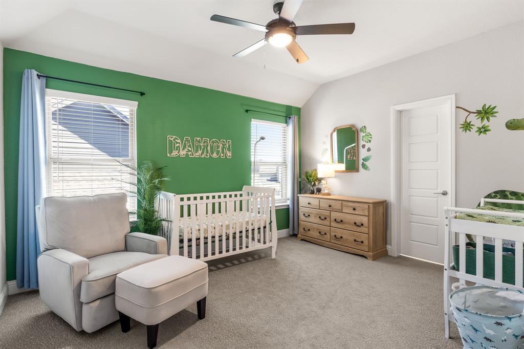 2270 English Ivy Road Frisco, TX 75033 - Photo 24 of 39 a bedroom with furniture and a window