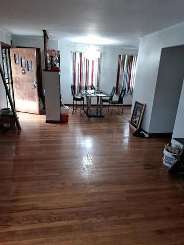 a view of wooden floor