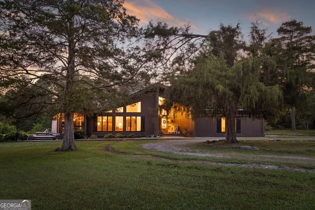 a spacious bathroom with a double vanity sink and a mirror