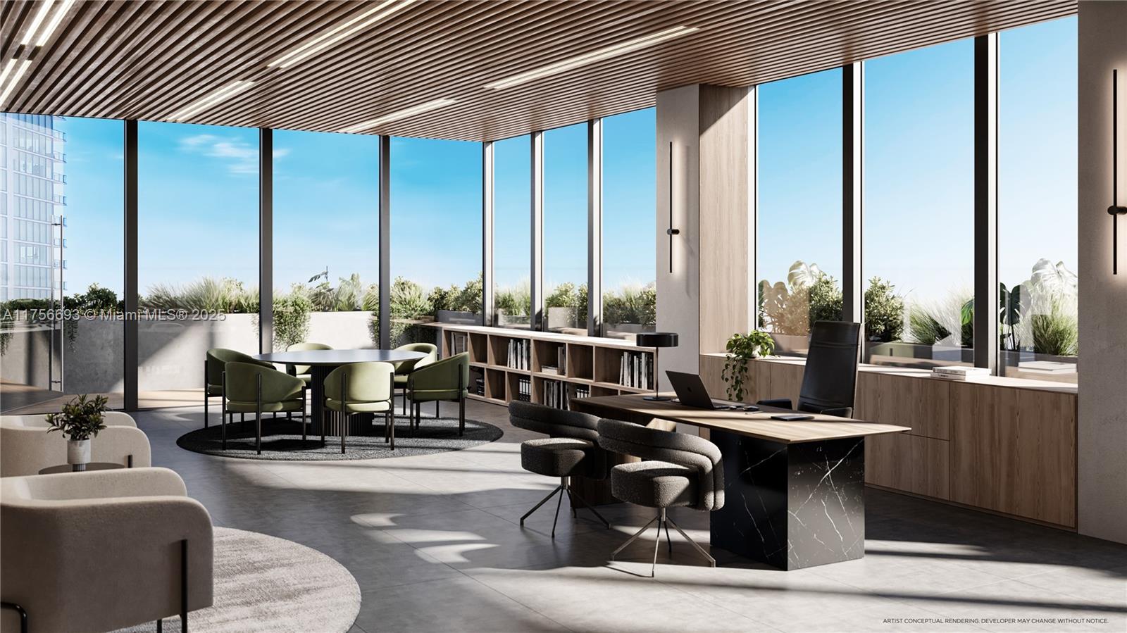 456 Northeast 29th Street, Unit 1104 Miami, FL 33137 - Photo 16 of 26 a view of balcony and chairs with an outdoor view