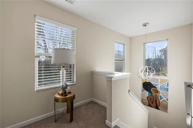 a view of entryway with workspace