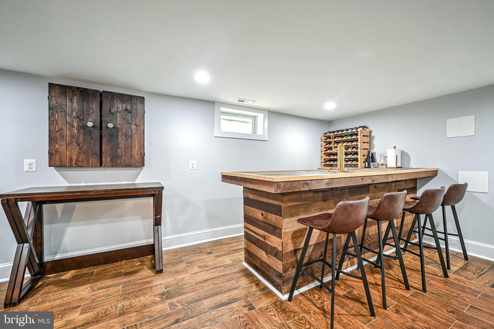 1507 Decatur Street Northwest Washington, DC 20011 - Photo 21 of 30 a view of a dining room with furniture and wooden floor