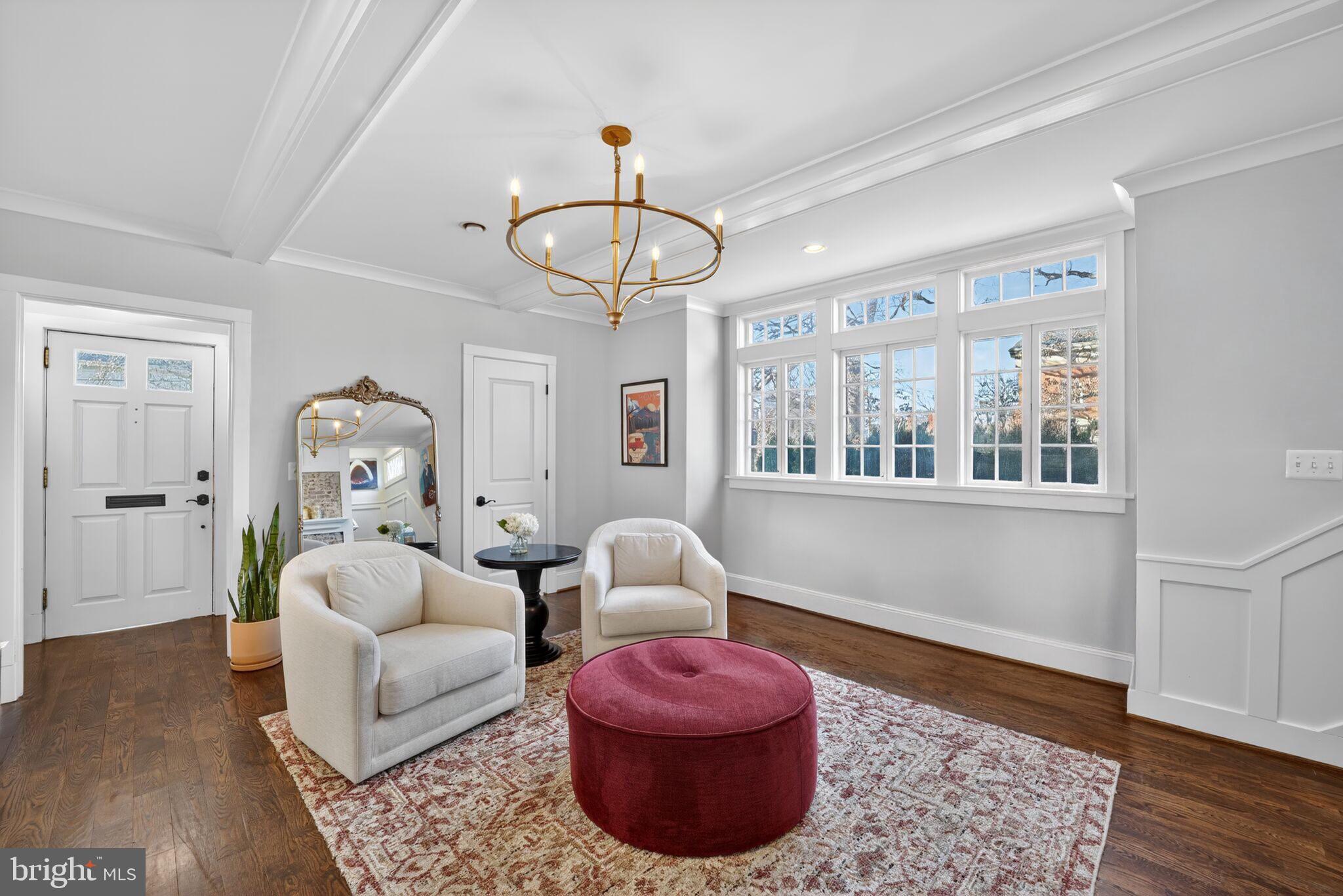 1507 Decatur Street Northwest Washington, DC 20011 - Photo 5 of 30 a living room with furniture