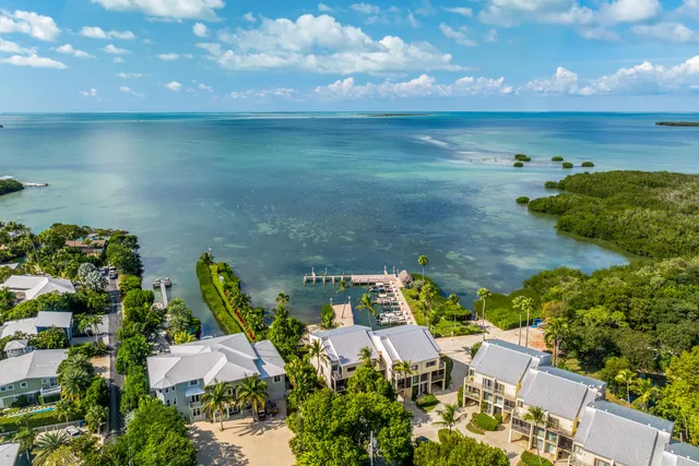 a view of a lake with a mountain