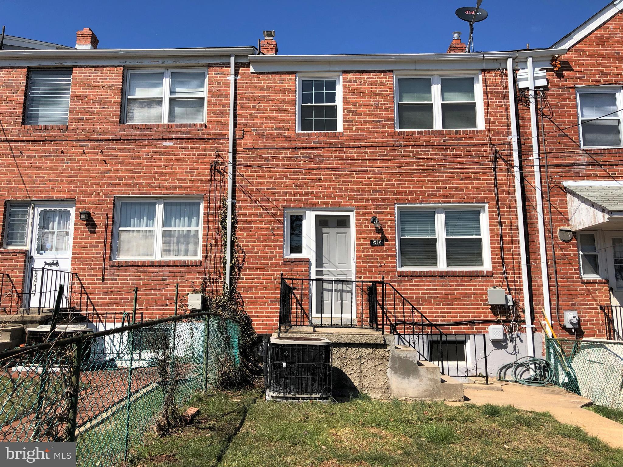 5415 Whitlock Road Baltimore, MD 21229 - Photo 11 of 22 Spacious Yard