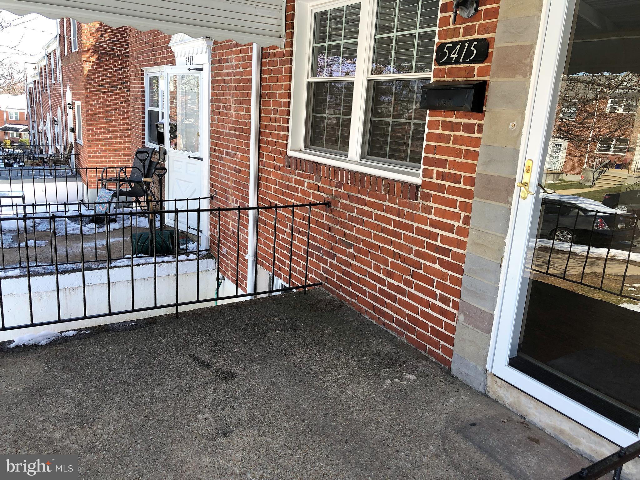 5415 Whitlock Road Baltimore, MD 21229 - Photo 10 of 22 Covered Porch