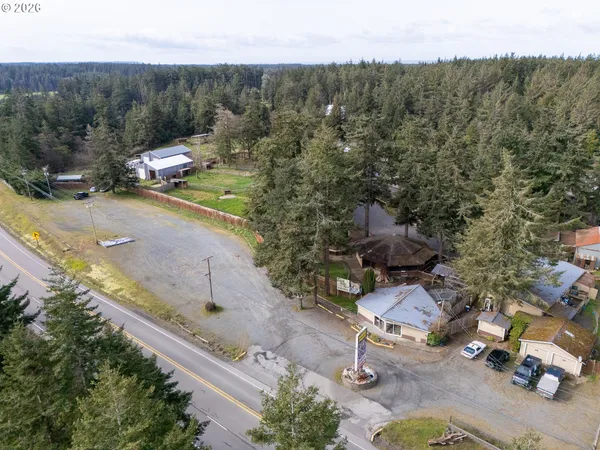 an aerial view of a
