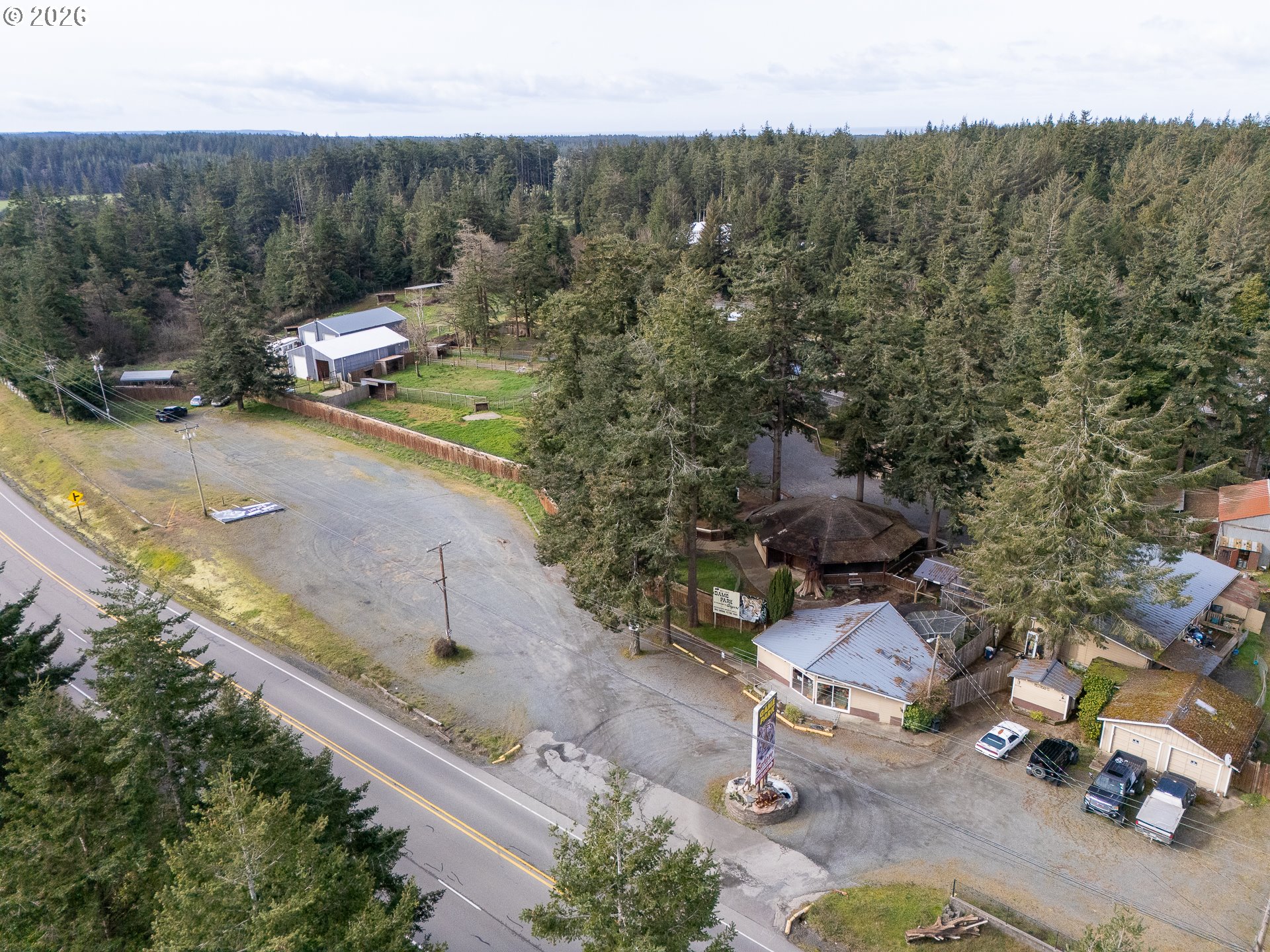 46914 Highway 101 Bandon, OR 97411 - Photo 3 of 48 an aerial view of a