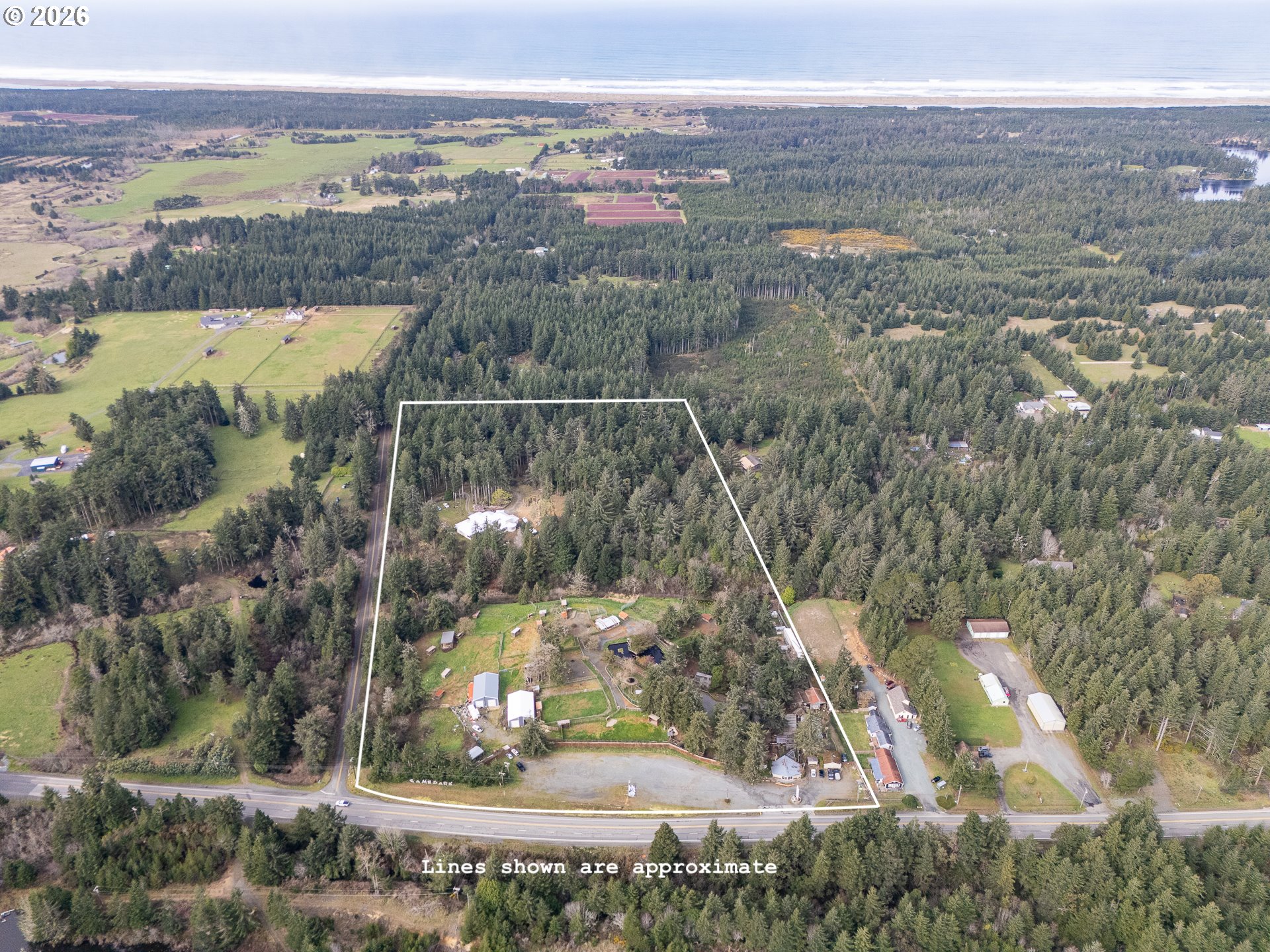 46914 Highway 101 Bandon, OR 97411 - Photo 7 of 48 a view of a lake