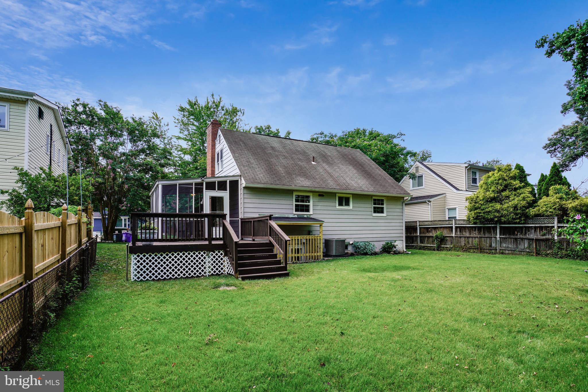 905 Kerwin Road Silver Spring, MD 20901 - Photo 29 of 47 View of house from the backyard