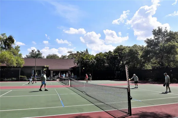 a house view with a outdoor space