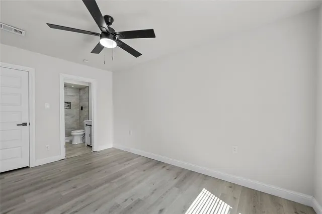 wooden floor in an empty room