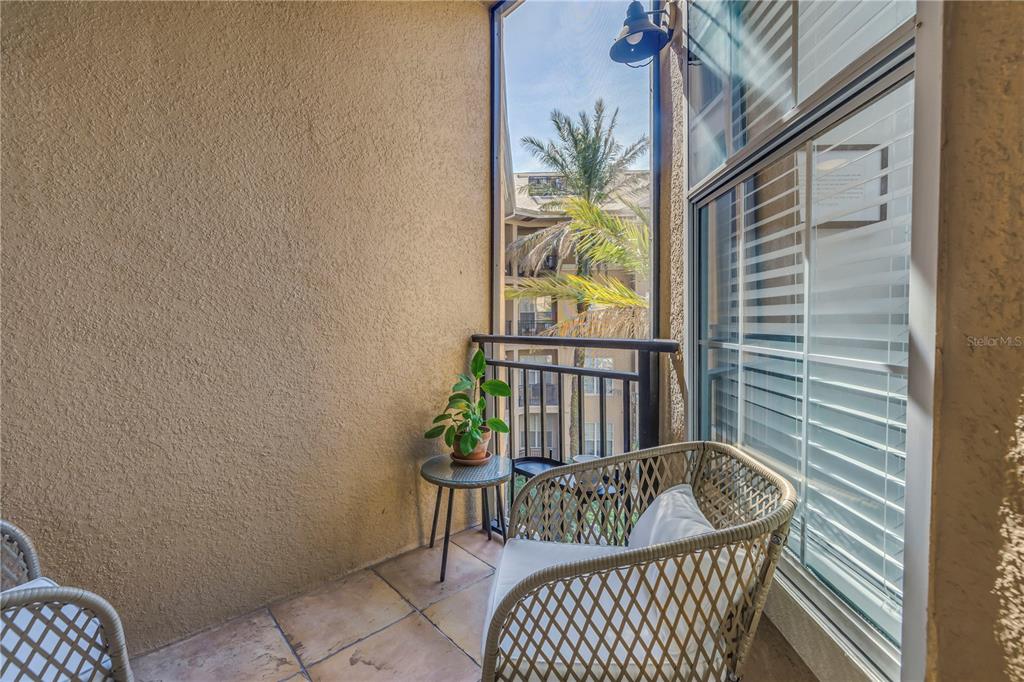 4221 West Spruce Street, Unit 1325 Tampa, FL 33607 - Photo 23 of 35 a view of balcony with furniture