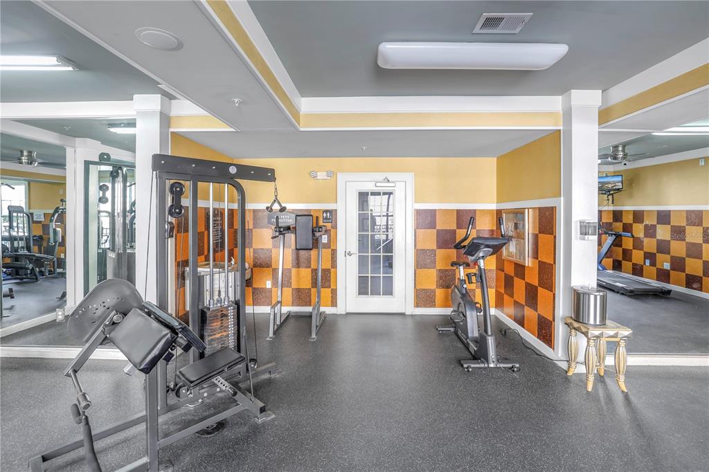 4221 West Spruce Street, Unit 1325 Tampa, FL 33607 - Photo 26 of 35 a view of a room with gym equipment