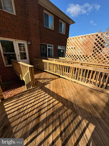 a view of a roof deck