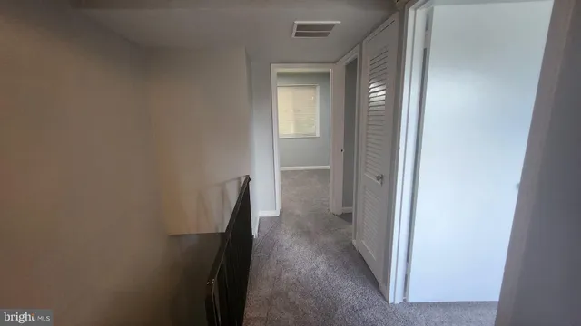 a view of a room with door