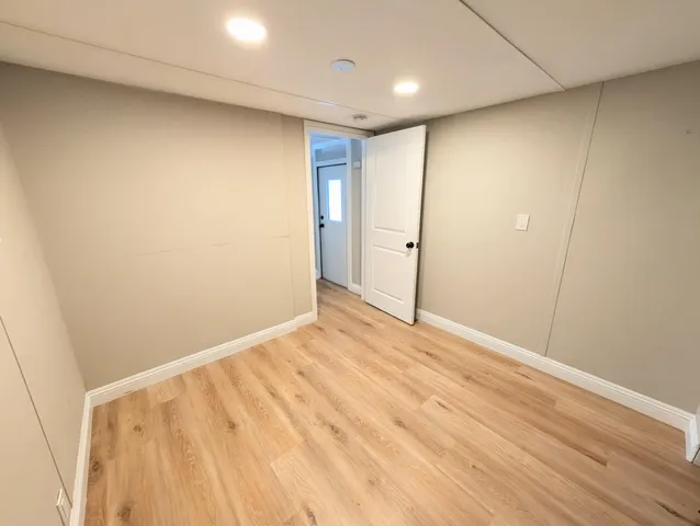 a view of empty room