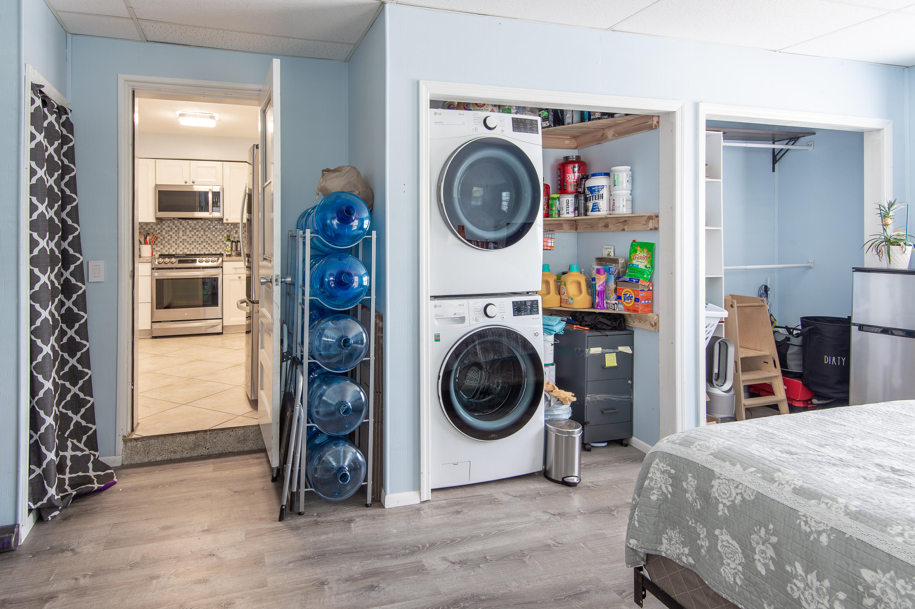 34 Key Haven Road Key West, FL 33040 - Photo 22 of 45 a view of a bedroom with washer and dryer