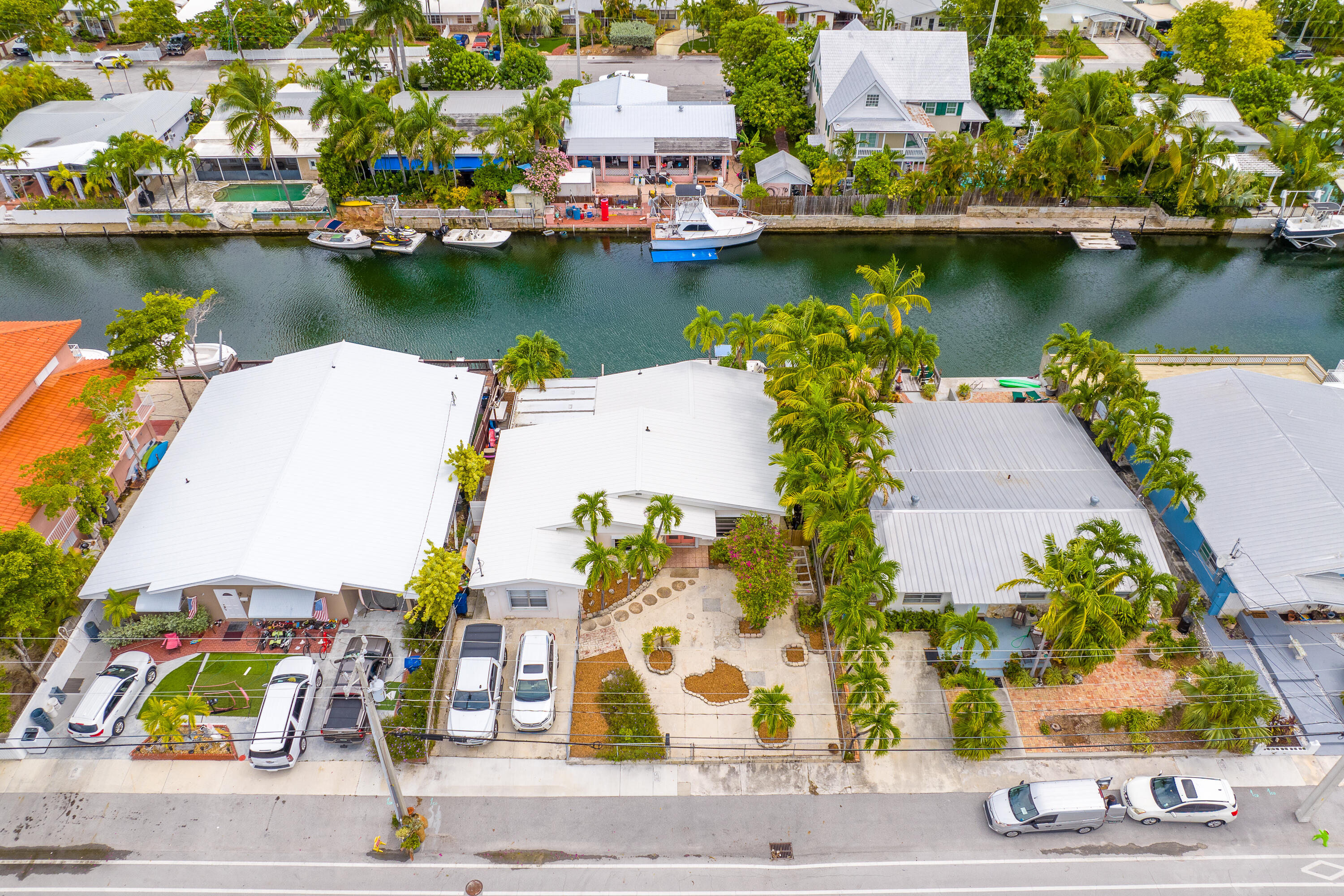 34 Key Haven Road Key West, FL 33040 - Photo 40 of 45 an aerial view of residential houses with outdoor space and lake view