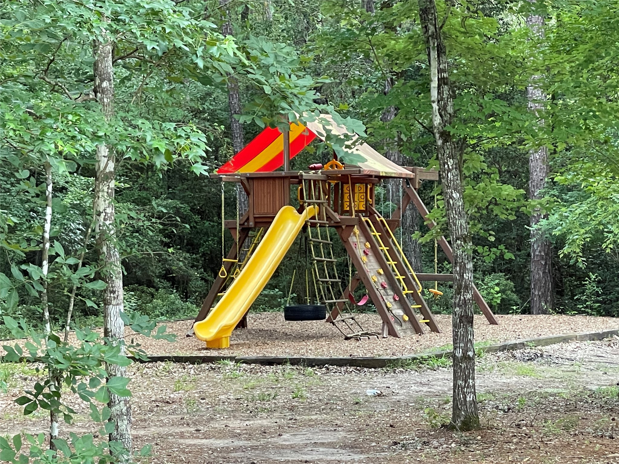 4-a-12-9 Red Hawk Road Huntsville, TX 77340 - Photo 23 of 29 a view of a park with a slide