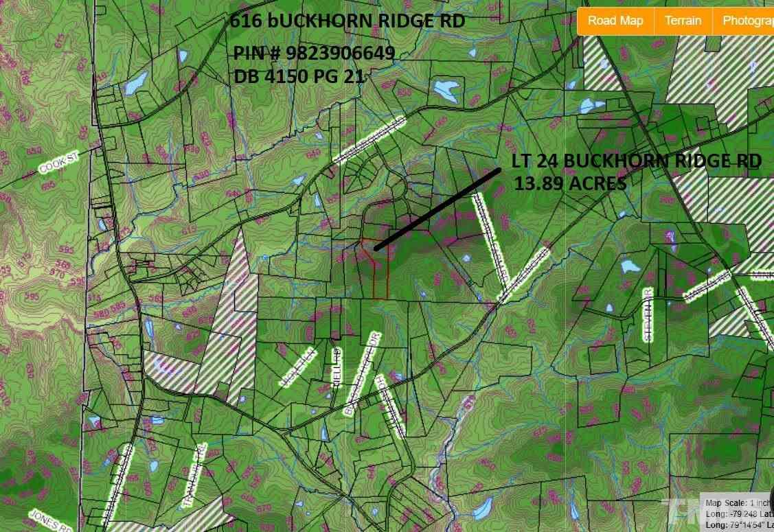 616 Buckhorn Ridge Road Mebane, NC 27302 - Photo 1 of 8 TOPO AND SOILS