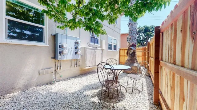 a view of balcony and patio