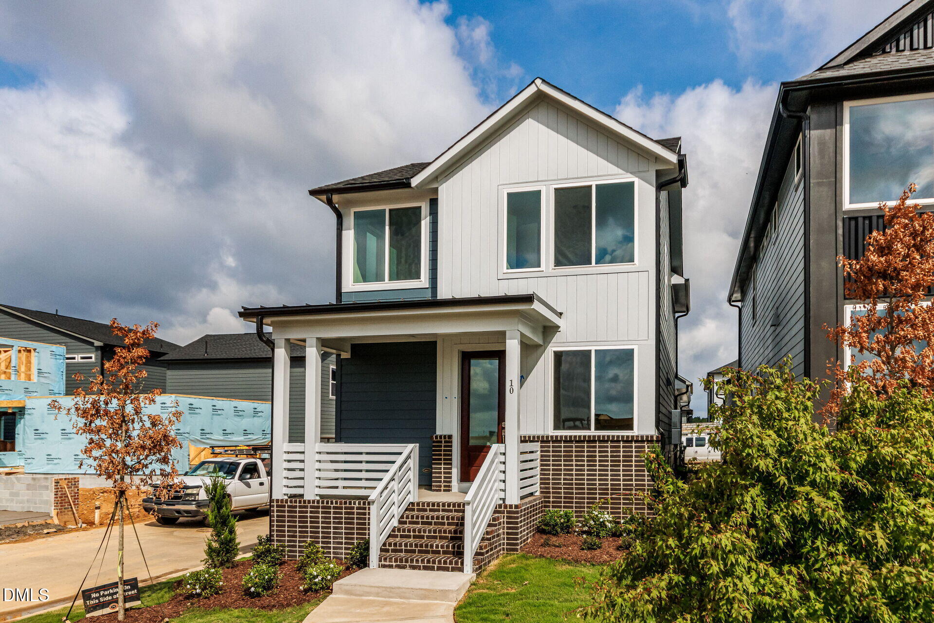 44 Relaxing Way Pittsboro, NC 27312 - Photo 2 of 19 a front view of a house with garden