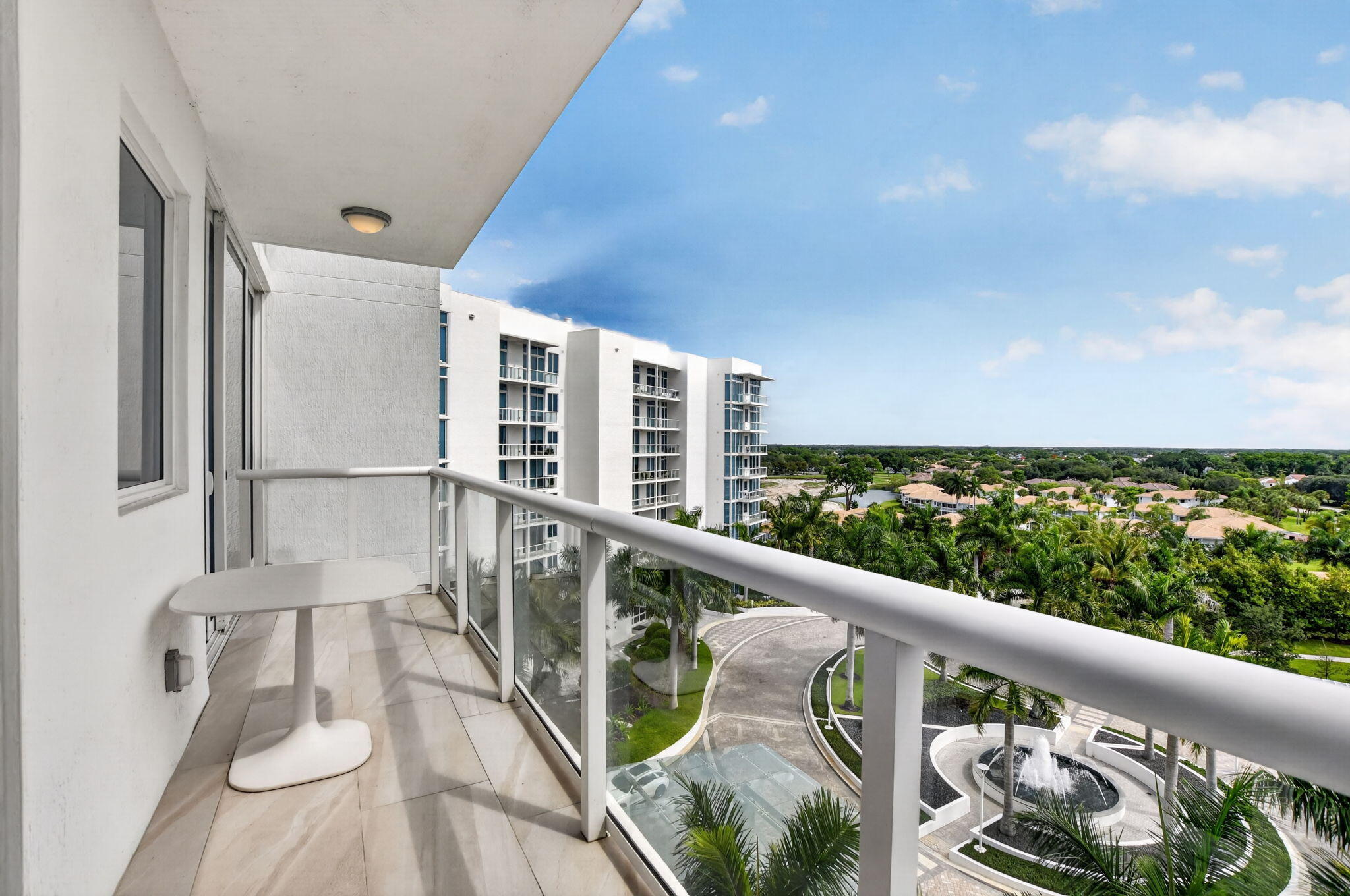 20155 Boca W Drive, Unit B701 Boca Raton, FL 33434 - Photo 44 of 78 a view of balcony with furniture