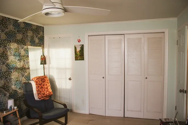 a view of a hallway with interior of the house