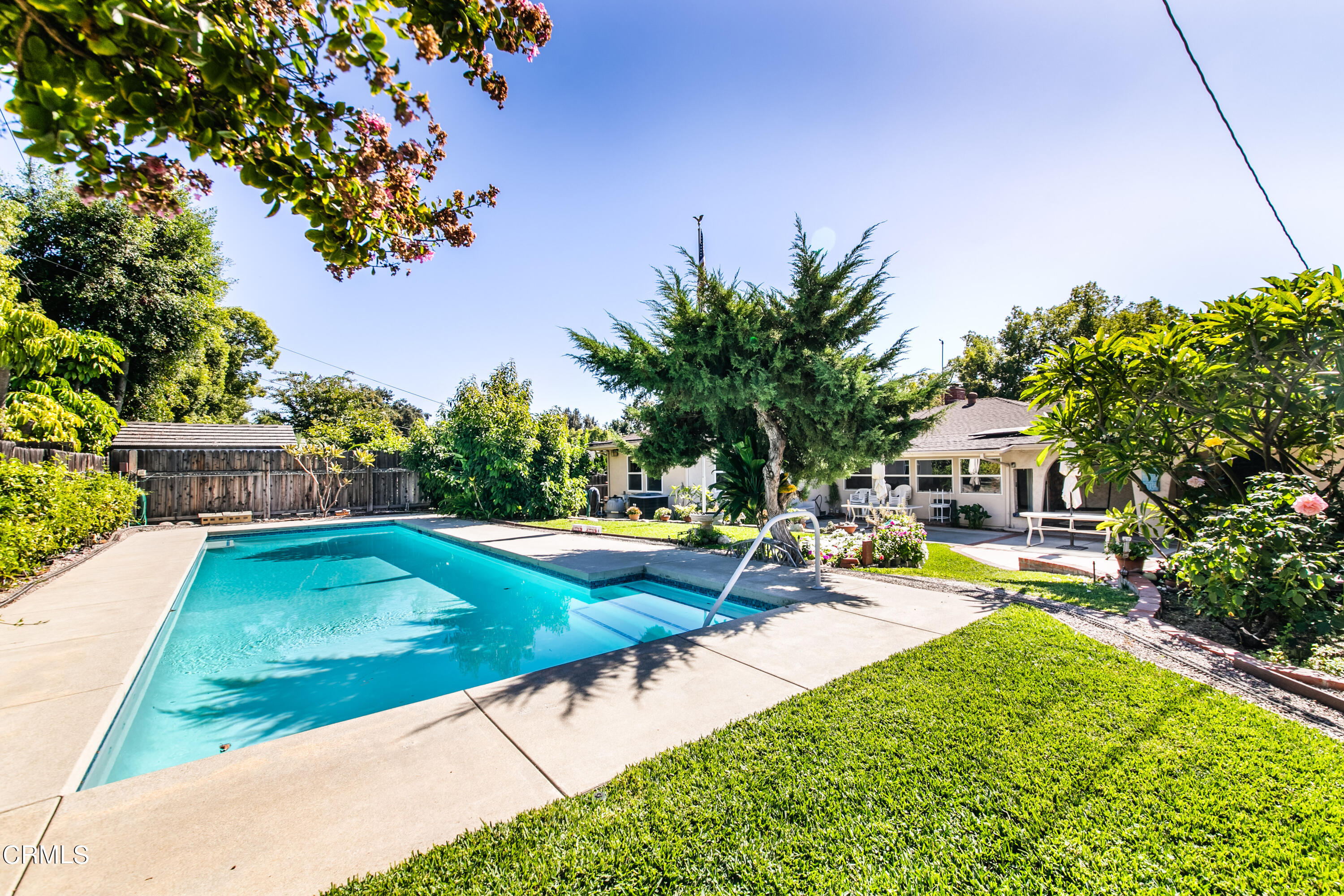 3755 Mayfair Drive Pasadena, CA 91107 - Photo 32 of 37 swimming pool with outdoor seating and garden
