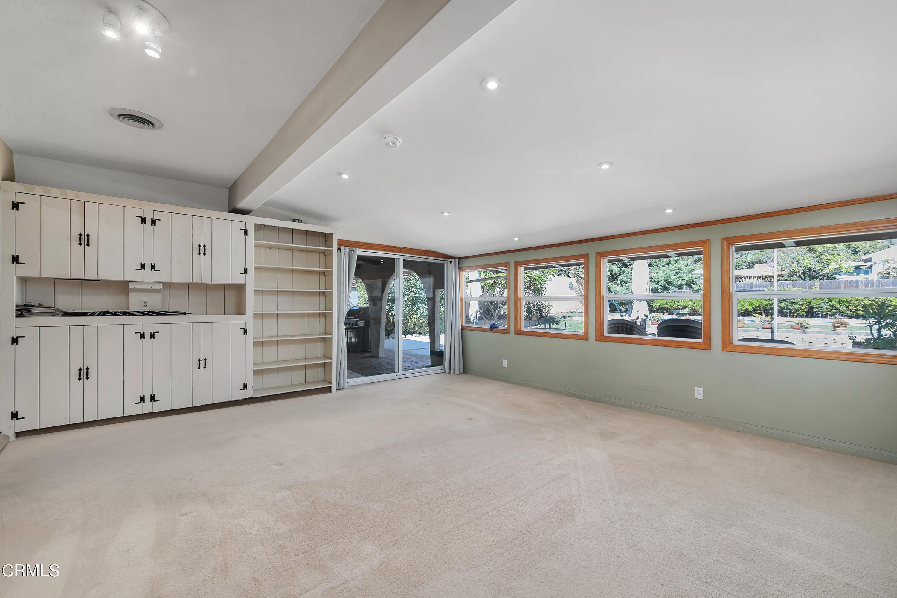 3755 Mayfair Drive Pasadena, CA 91107 - Photo 10 of 37 a view of an empty room with a kitchen and a window