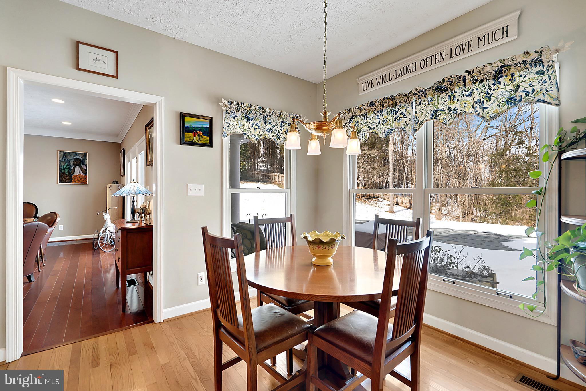 15325 Old Barn Road Rixeyville, VA 22737 - Photo 26 of 58 Breakfast Nook / pool and patio