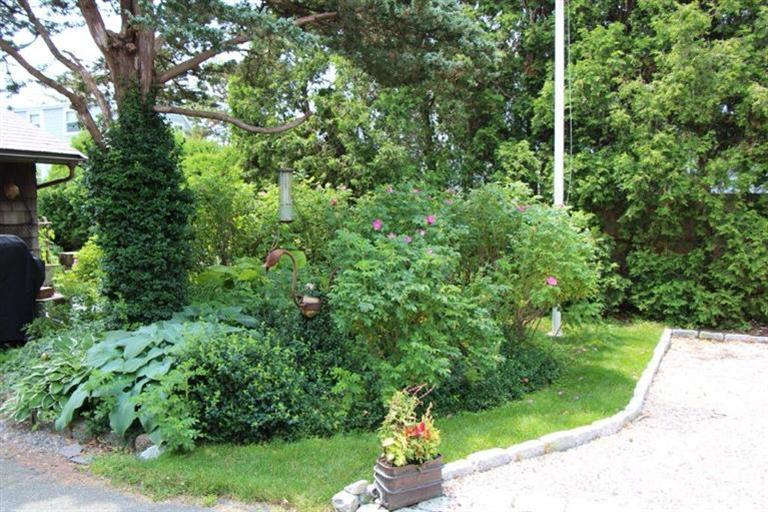 137 Jefferson Road Bourne, MA 02532 - Photo 12 of 28 a view of a garden with a pathway