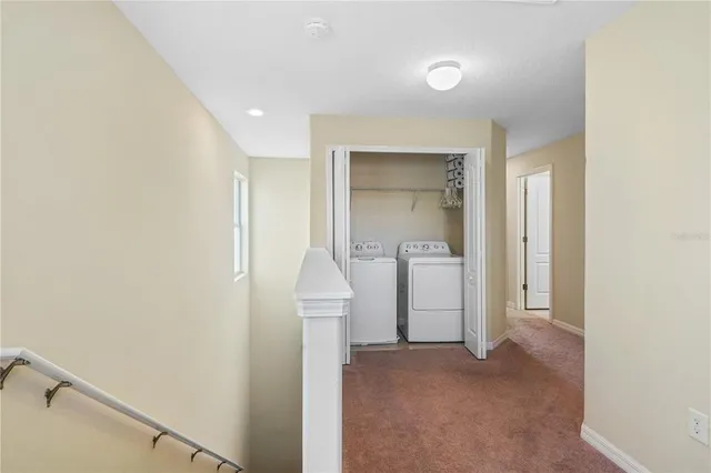 a view of empty room