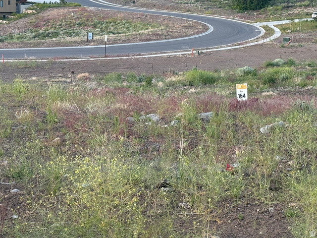 3923 East Harris Way Heber City, UT 84036 - Photo 6 of 12 Undeveloped lot with natural vegetation and a curved paved road