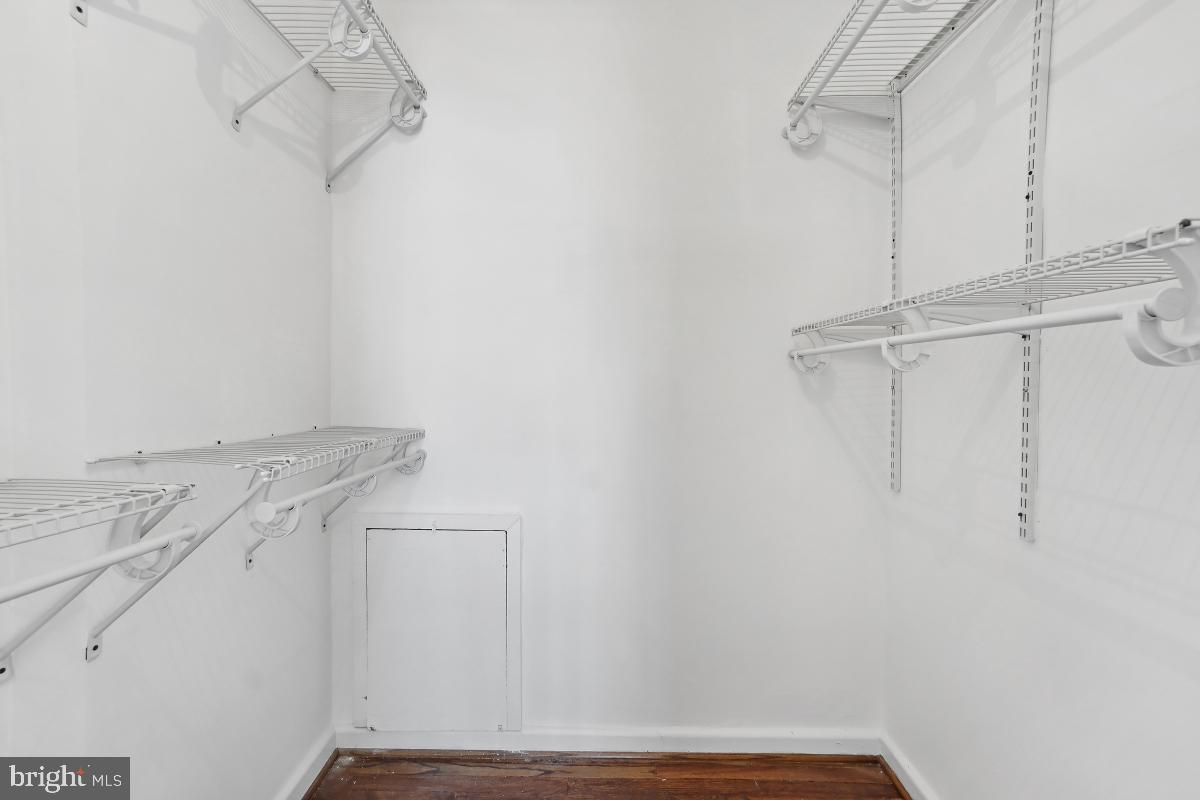 1200 South Arlington Ridge Road, Unit 618 Arlington, VA 22202 - Photo 12 of 17 a view of storage and utility room with racks on the wall