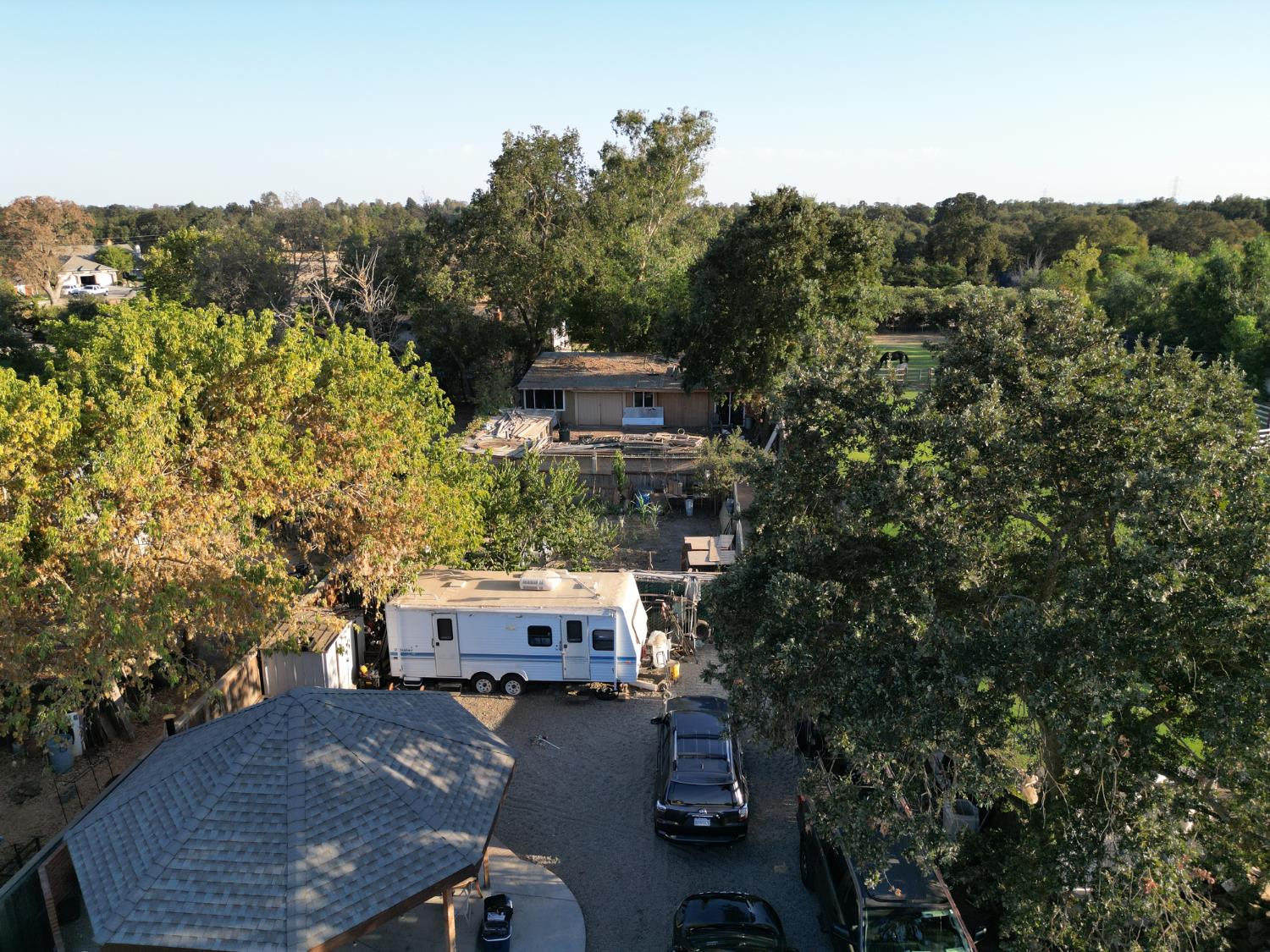 1738 U Street Rio Linda, CA 95673 - Photo 11 of 50 an aerial view of a house with a garden