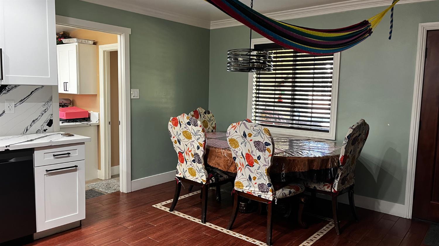 1738 U Street Rio Linda, CA 95673 - Photo 14 of 50 a dining room with furniture and wooden floor
