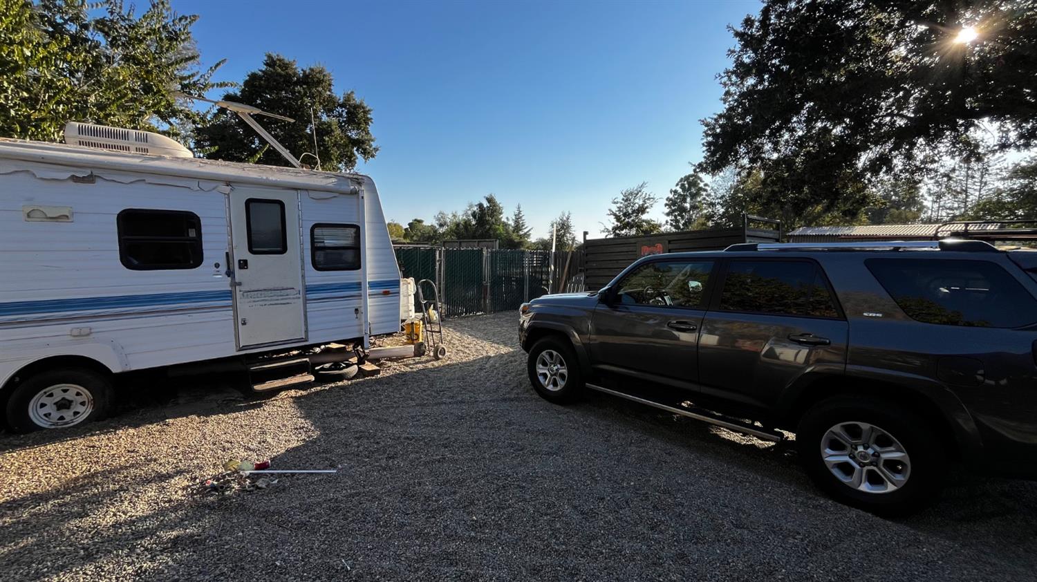 1738 U Street Rio Linda, CA 95673 - Photo 41 of 50 a view of a car parked in a yard