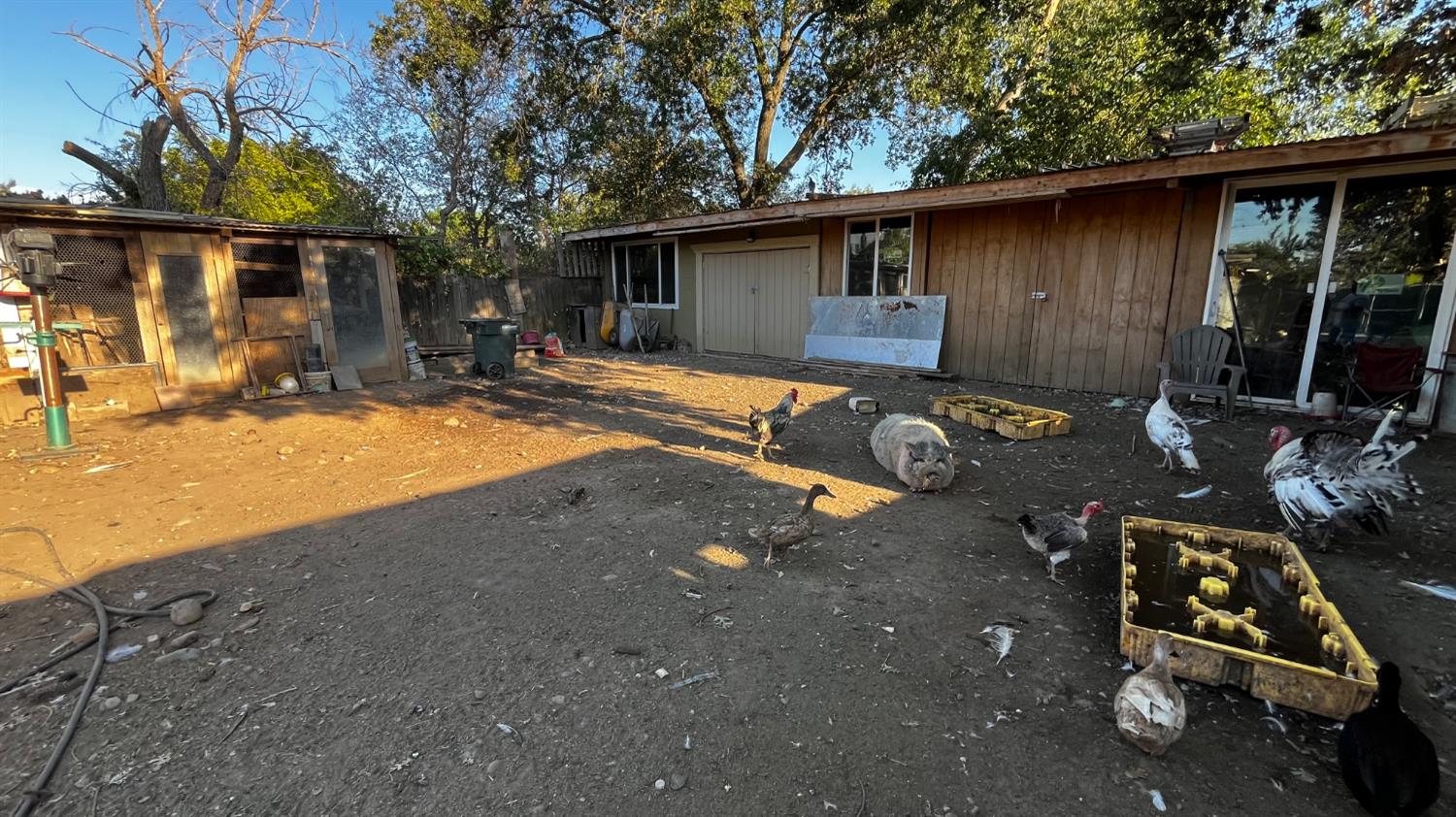 1738 U Street Rio Linda, CA 95673 - Photo 47 of 50 a view of backyard with wheel space