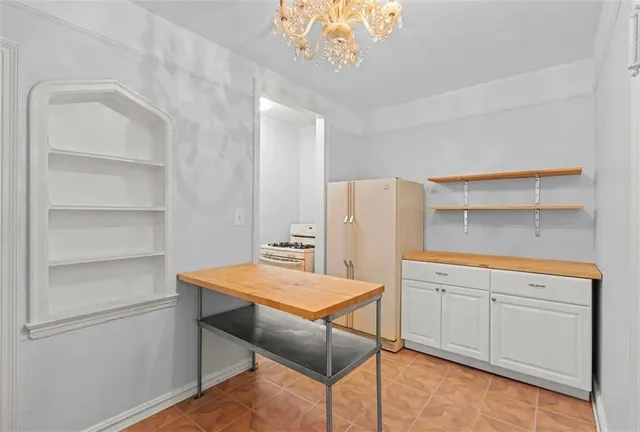 a room with storage and utility