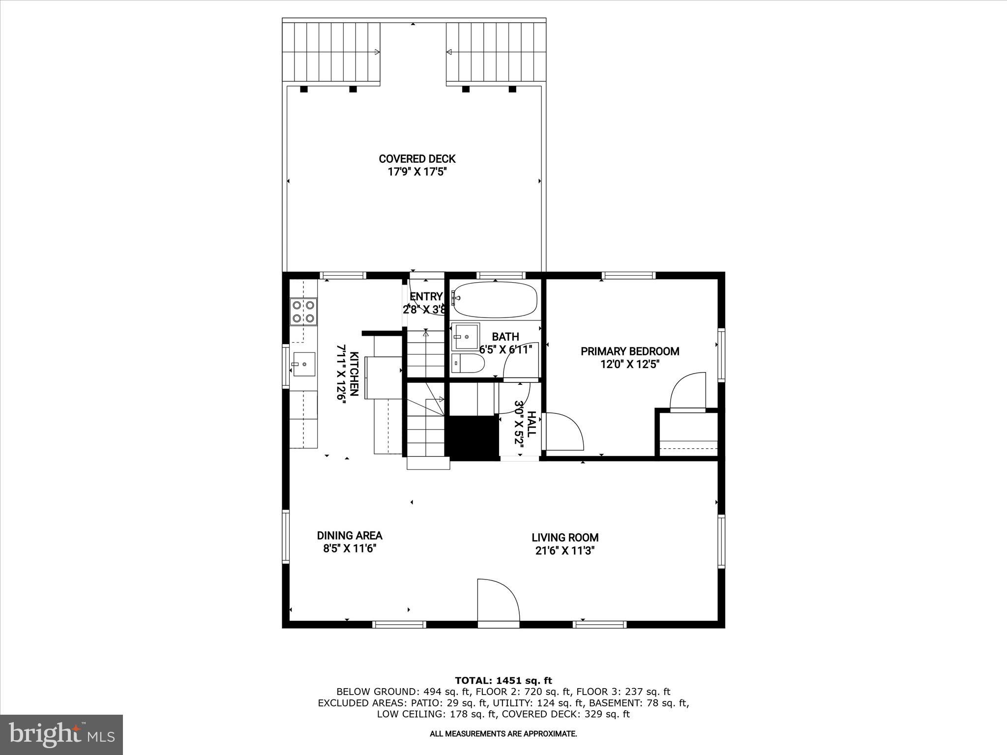 1709 Leslie Road Dundalk, MD 21222 - Photo 35 of 38 a picture of a floor plan