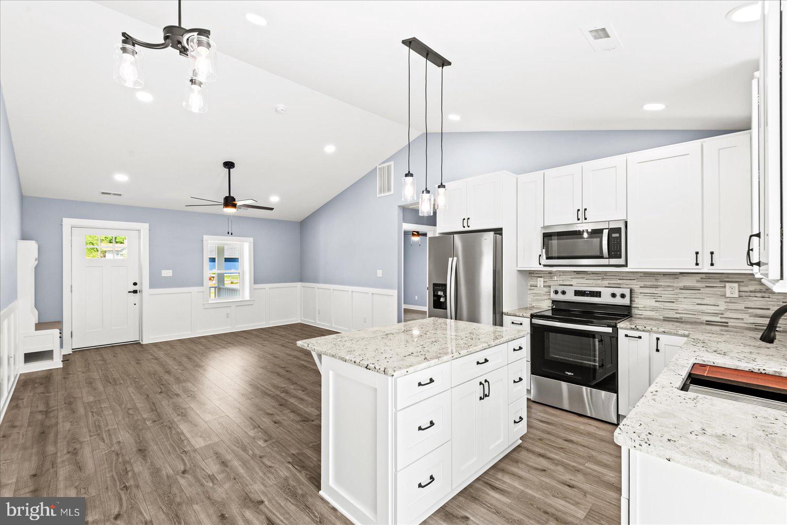 408 Wirt Street Colonial Beach, VA 22443 - Photo 14 of 46 Bright and airy modern kitchen space.