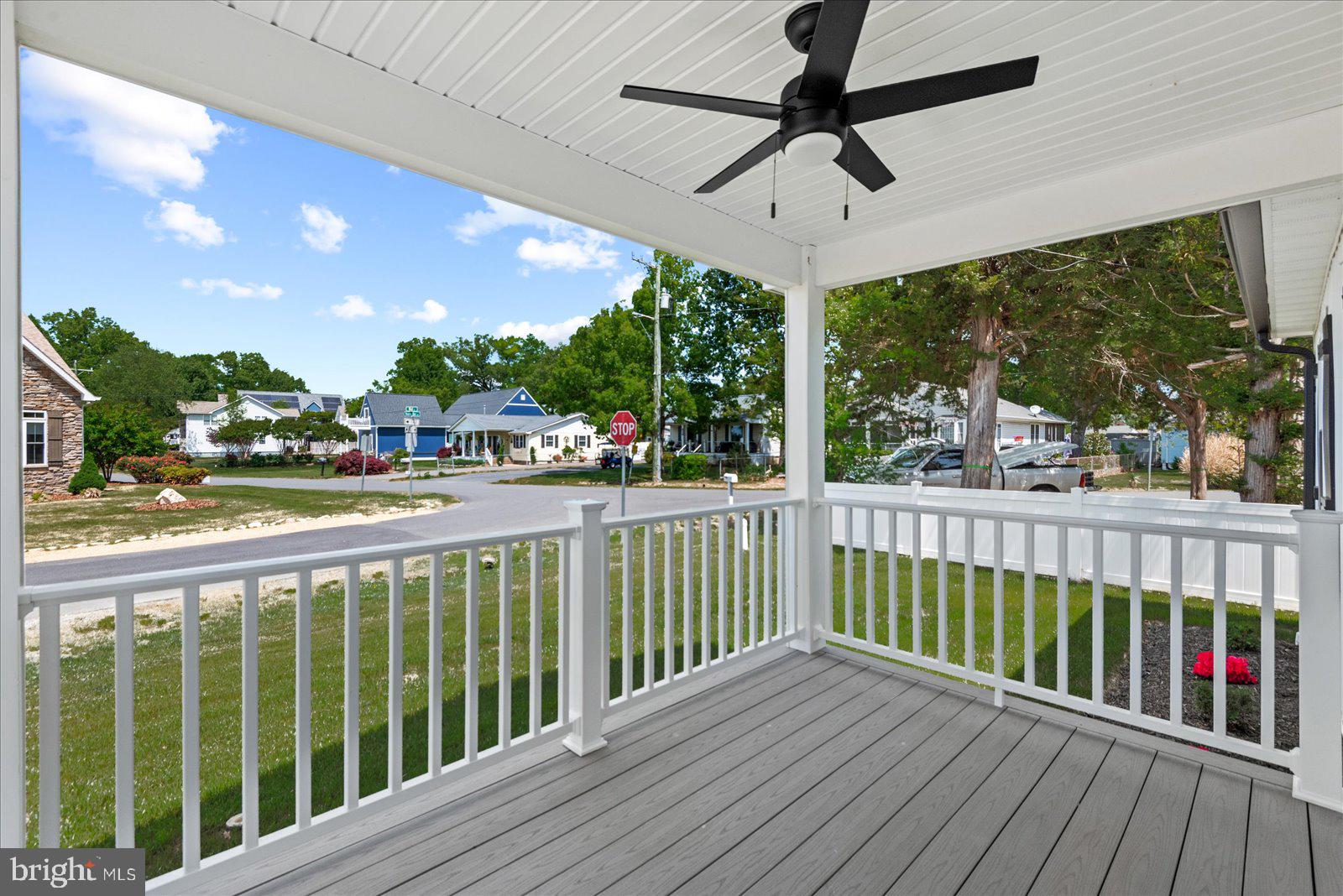 408 Wirt Street Colonial Beach, VA 22443 - Photo 4 of 46 Charming porch with scenic views.