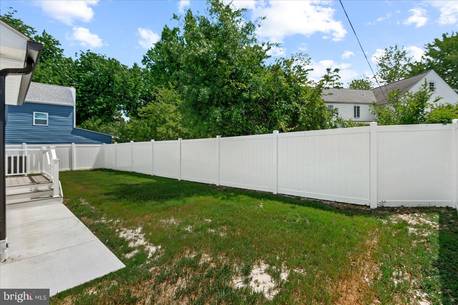 408 Wirt Street Colonial Beach, VA 22443 - Photo 43 of 46 Spacious backyard with privacy fence.