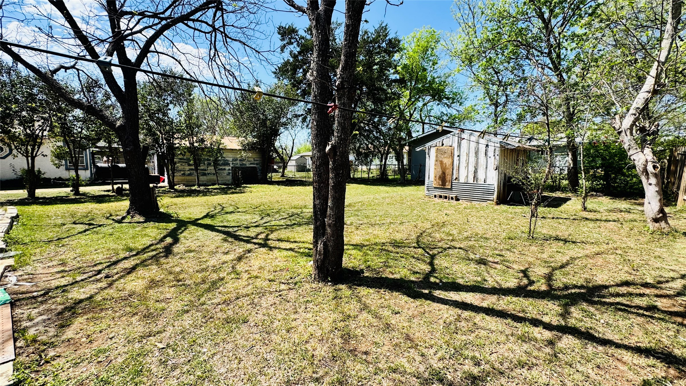 1604 Pine Street Georgetown, TX 78626 - Photo 12 of 13 a view of a yard with snow on the tree